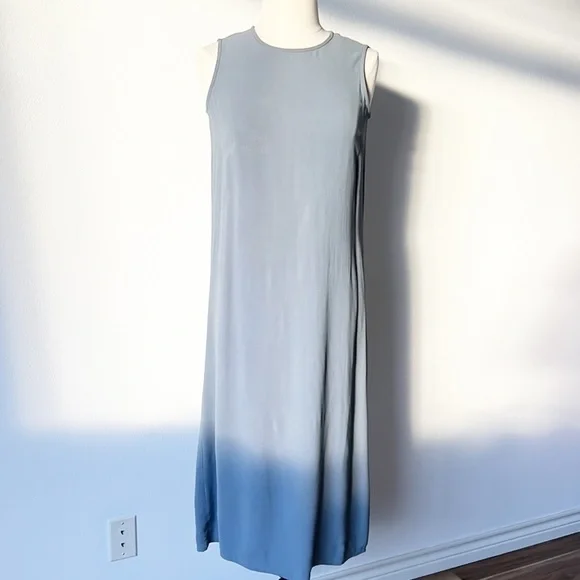 Eileen Fisher Silk MIDI Dress - Picture 11 of 12